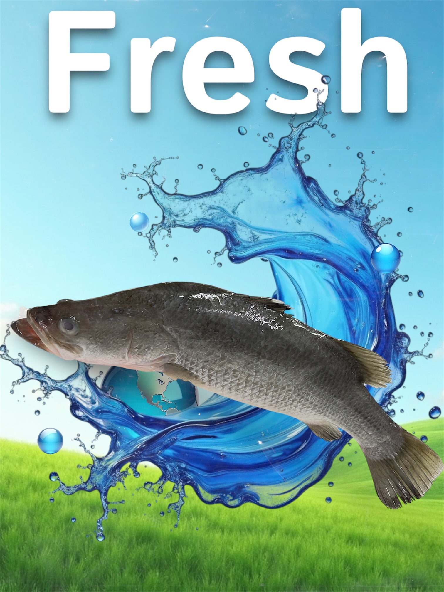 Whole Barramundi