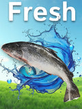 Atlantic Salmon Whole Fish $34/kg