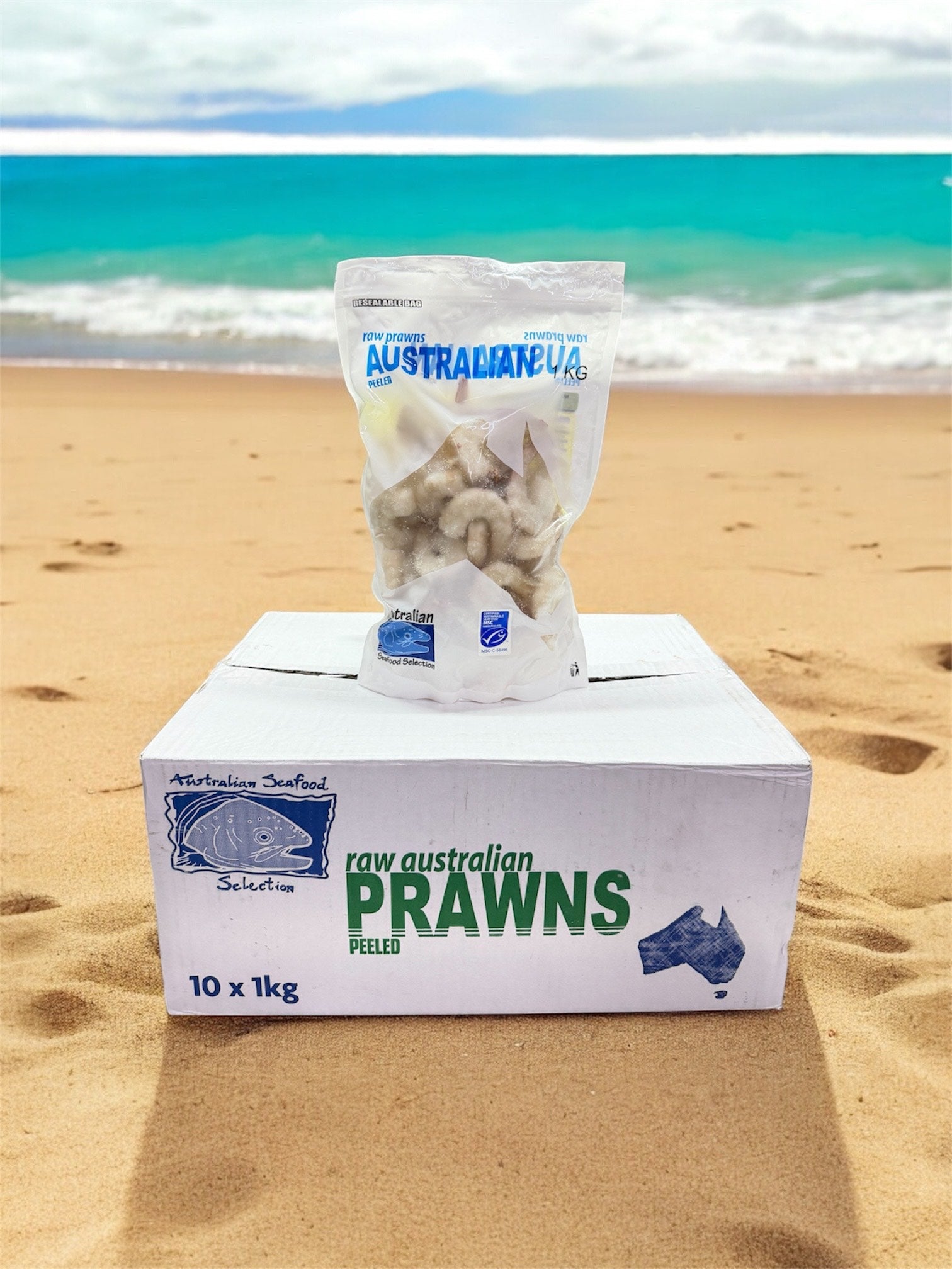 Raw Prawns Peeled